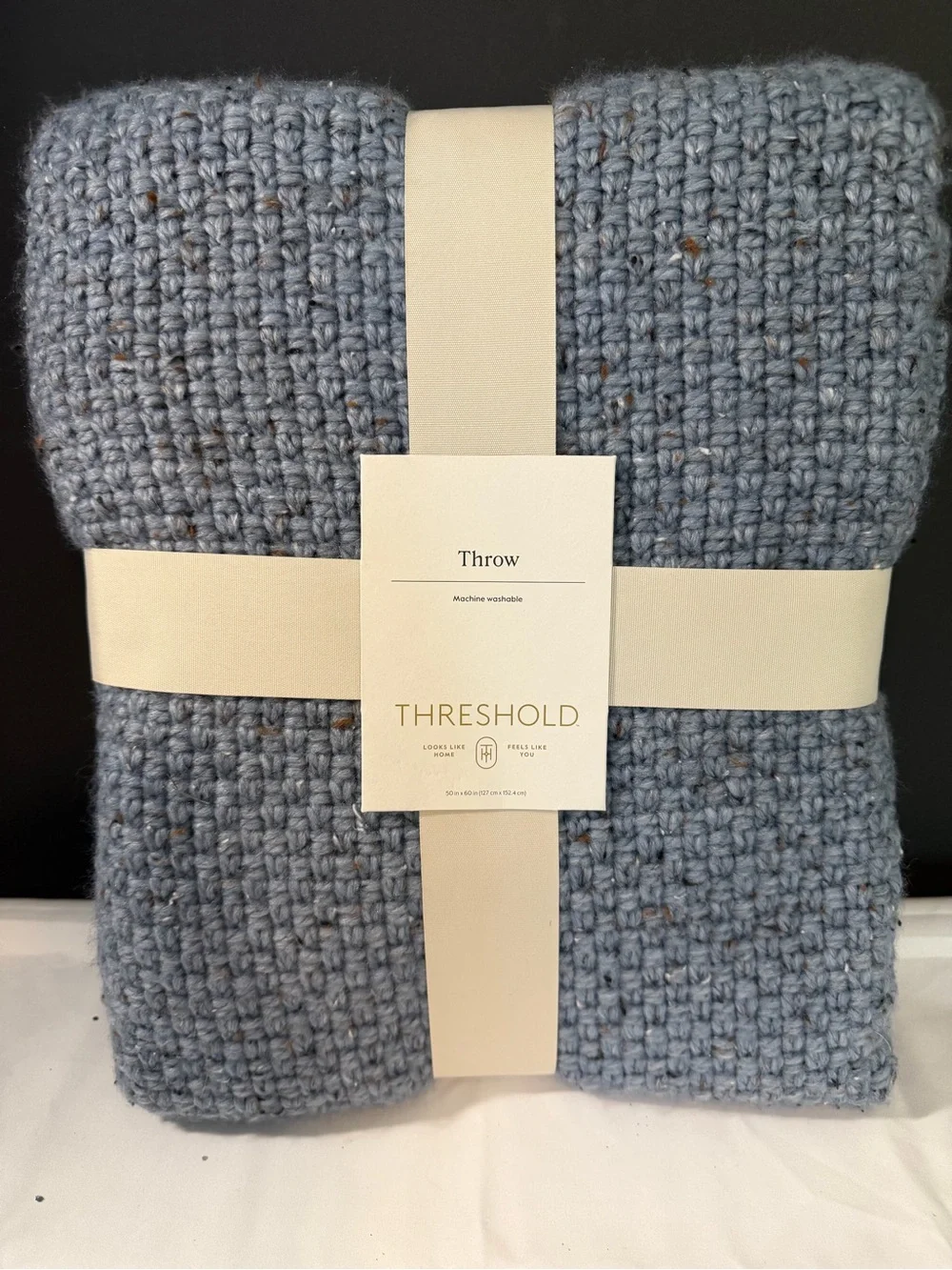 Threshold Chunky Knit Throw - NWT